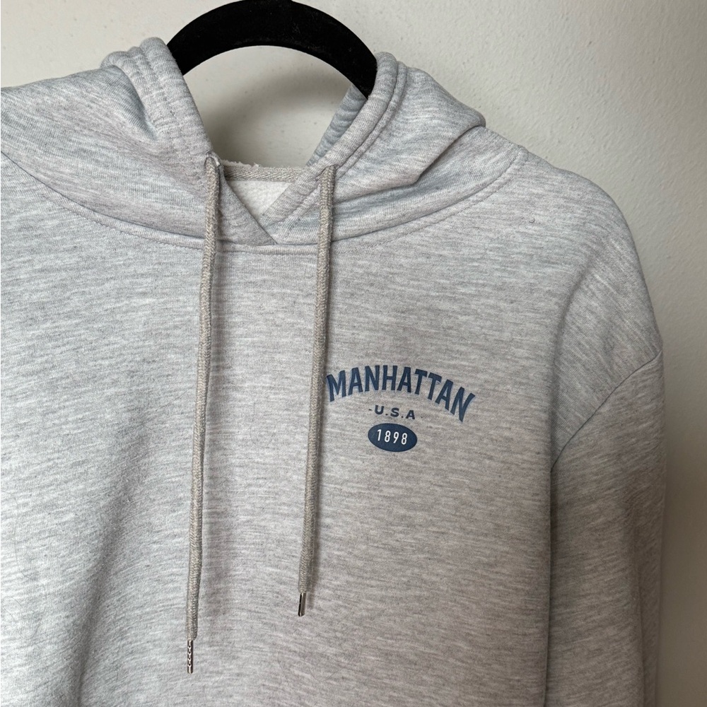 Gray Manhattan Hoodie